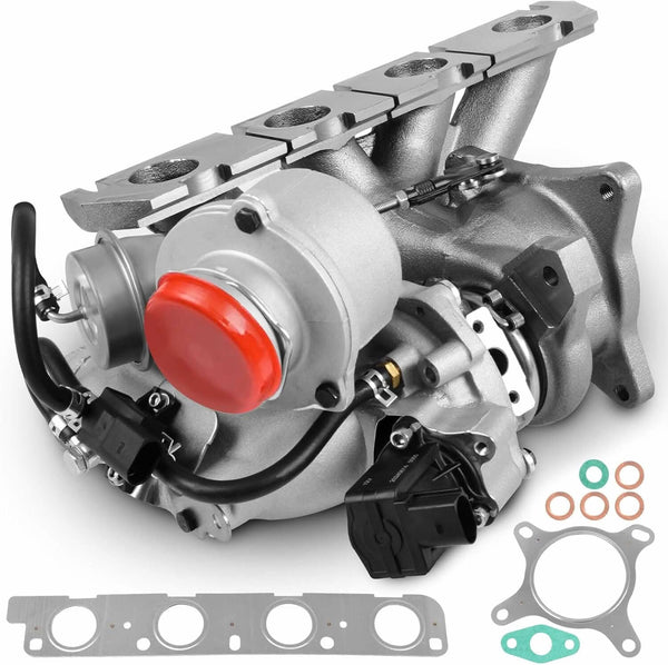  K03 Turbocharger with Manifold for 2006-2008 Audi A3 & VW GTI 2.0L BPY integrated four-port exhaust manifold