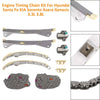 CrankshaftFor Hyundai Kia G6DH 3.3L Engine Rebuild Overhaul Kit Crankshaft Connecting Rod Timing chain kit