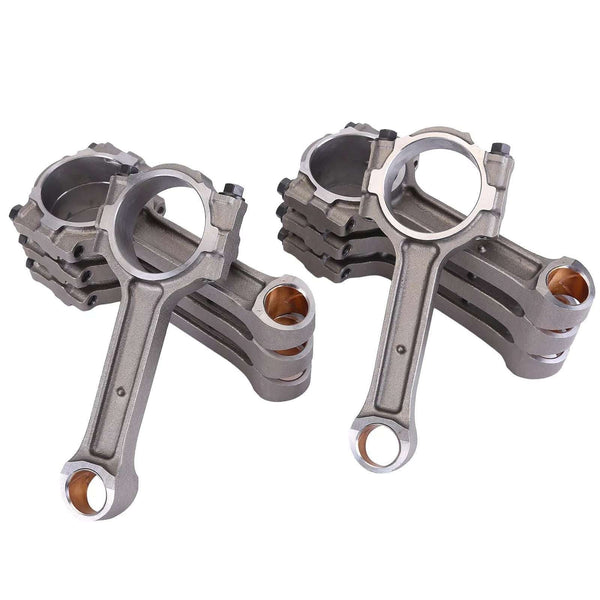 Set of 8 For Chevrolet Silverado GMC 5.3L 6.0L 6.2L LS2 LS3 Gen IV Floating Pin Connecting Rod w/ Bushing