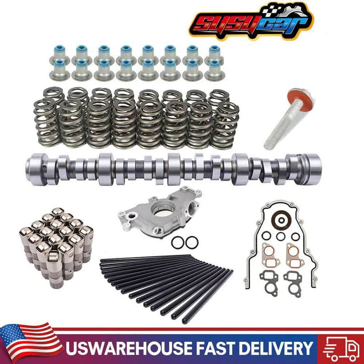 E1840P cam kit with springs, pushrods, lifters and M295 oil pump for GM LS