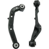 Front Differential Carrier Mounting Bracket Set - left and right bracket side profile