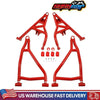 Front High Clearance A-Arms for Polaris RZR XP 1000 complete four-piece kit