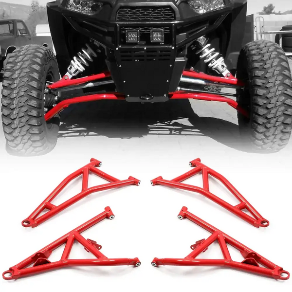 Front High Clearance A-Arms for Polaris RZR XP 1000 installed front suspension