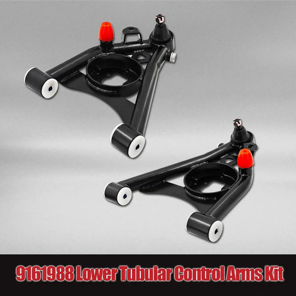 Front Lower Tubular Control Arms for G-Body and S10 2WD pre-installed ball joint detail