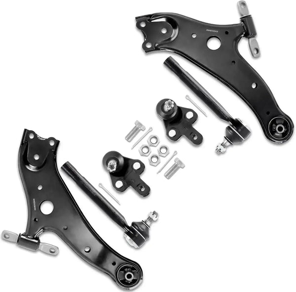 Front Suspension Kit for 2009-2016 Toyota Venza control arms, ball joints and outer tie rods