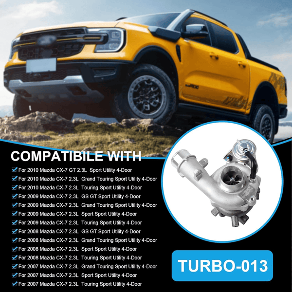 TurbosTurbo Turbocharger For Mazda CX-7 CX7 2.3L 2006-2014 OE# 53047109907,L33L13700B