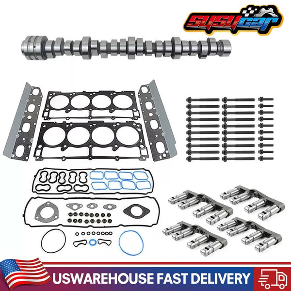 5.7L MDS Hemi Lifters Camshaft Head Gaskets Kit For Dodge Durango Ram 1500 5.7L Hemi 2009-2019