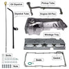 Oil PanPerformance Aluminum Oil Pan Kit for Chevrolet GM LS1 LS3 LSA LSX 5.0L 5.3L 5.4L 5.7L 1955-1987 Replacement 19212593