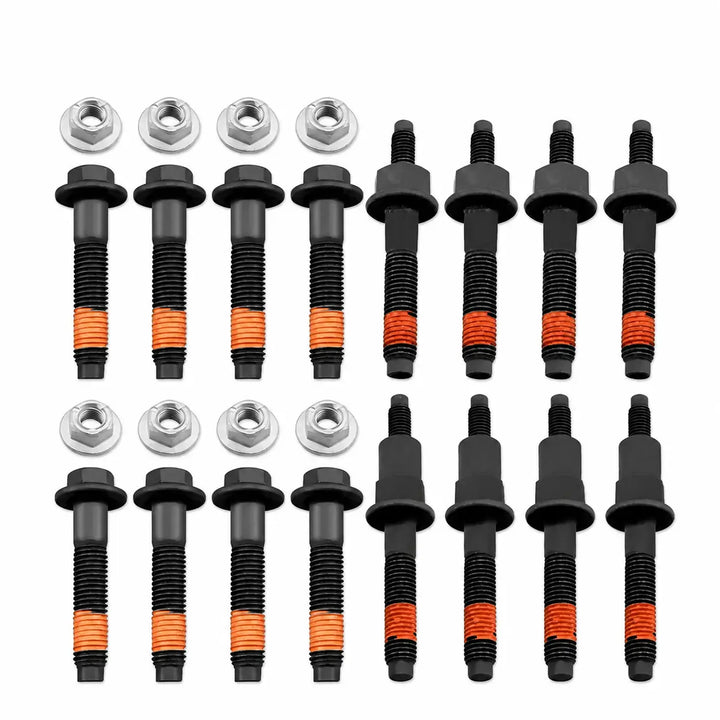 24-Piece Exhaust Manifold Stud Bolt Nut Kits for Dodge Chrysler Jeep 4.7L V8