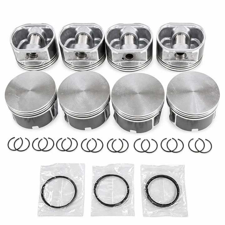 4.7L V8 Pistons & Rings Kit with Pin - complete package contents