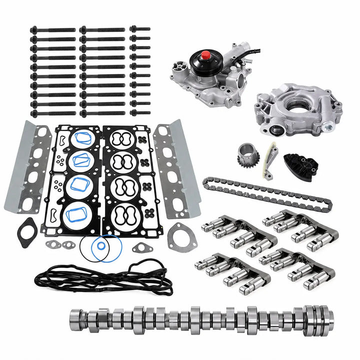 Kit de árbol de levas para Dodge Ram 1500 5.7 Hemi 2009-2019, kit de elevadores MDS, cadena de distribución de levas, VVT, bomba de agua, bomba de aceite