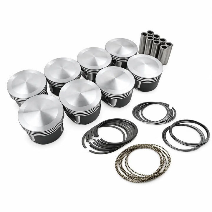 5.7L HEMI V8 Pistons & Rings Kit - complete package contents