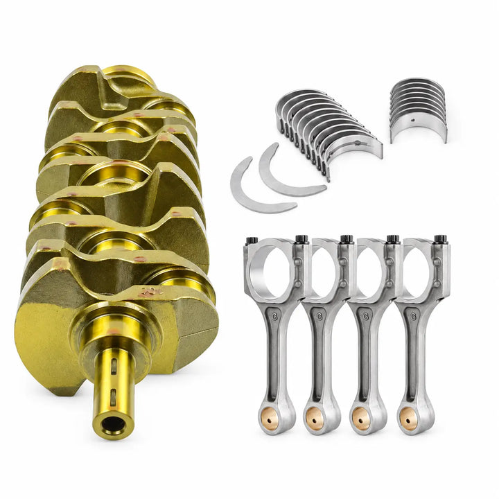 Crankshaft, Rod & Bearing Kit - Engine Crankshaft Connecting Rod for Hyundai Kia Forte Optima 2.4L