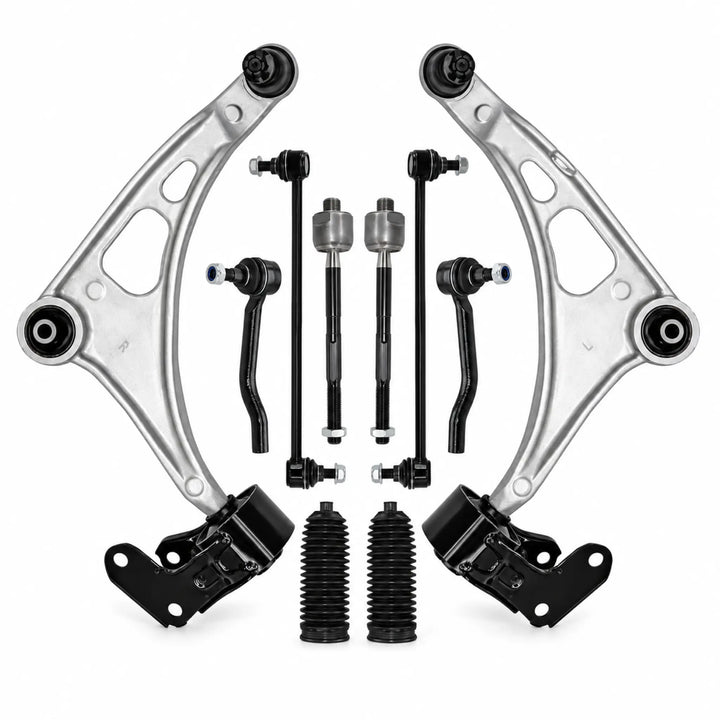 10Pcs Front Steering & Suspension Kit - complete package contents