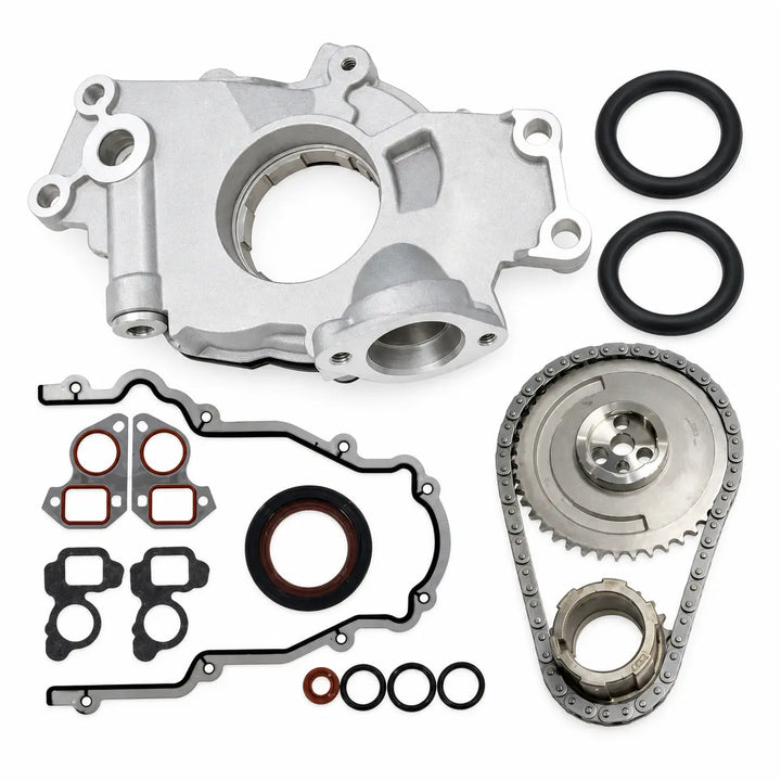 Oil Pump & Timing Chain Kit - complete package contents