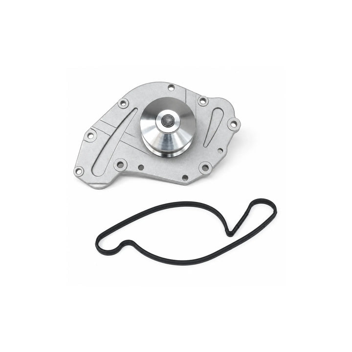 AW6010 Engine Water Pump with formed gasket, front view